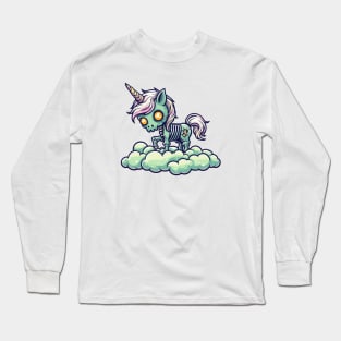 Unicorn Zombie Long Sleeve T-Shirt